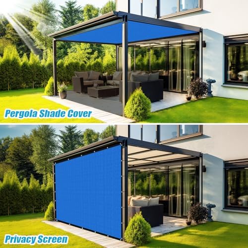 Amagenix 90% Pergola Shade Cover 8' X 13' Sun Shade Cloth - Image 5