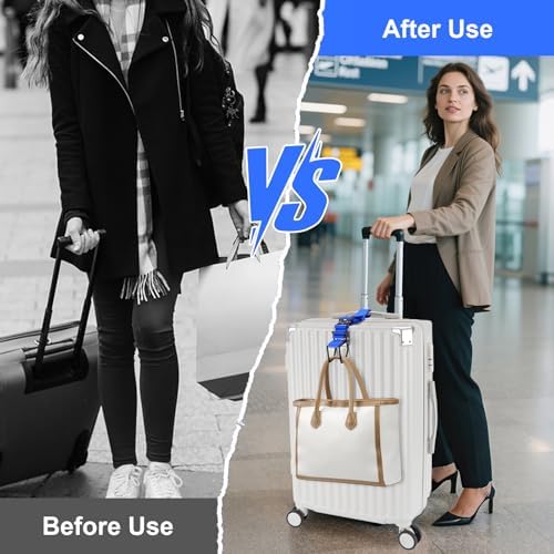 Luggage Hook Strap, J Hook for Luggage Strap Flight Attendant - Image 3