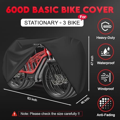 Zettum Bike Cover for 3 Bikes - Image 2