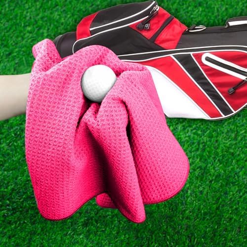 3 Pack 16" X 16" Golf Towels for Golf Bags - Image 5