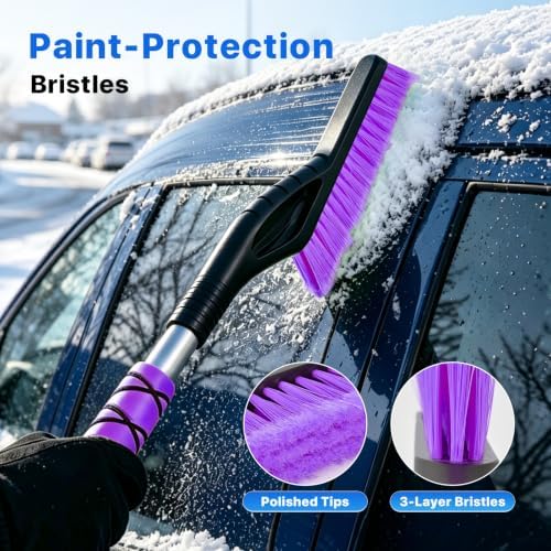 27 in Snow Brush and Ice Scraper - Image 3