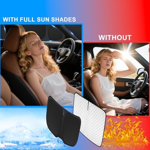 KMF 5pcs Thicken Car Sun Shades - Image 5
