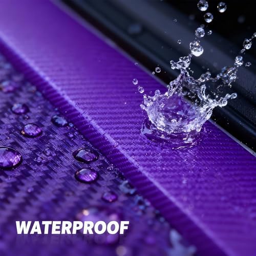 Car Door Sill Protectors, Carbon Fiber Auto Door Edge Guards Sticker, - Image 3