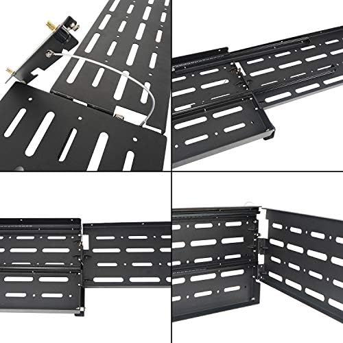 Hooke Road Wrangler JK Tailgate Table Camping Cargo Shelf Storage Rack - Image 6