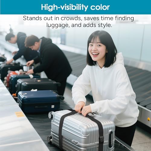 Travel Inspira TSA Accepted Long Luggage Cross Straps - Image 4