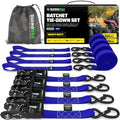 Rhino USA Heavy Duty Ratchet Tie Downs by RhinoUSAInc