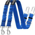 URPOWER 2 Pack Dog Seat Belt, Retractable Dog Car Harness Adjustable Pet Safety by URPOWER