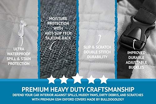 Bulldogology SUV Cargo Liner for Dogs 55"x106" Heavy Duty Pet Trunk Cargo Cover - Image 4