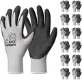 toolant Crinkle Latex Work Gloves, 12 Pairs by toolant