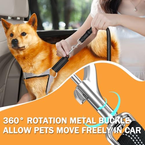 Vehicle Harnesses, 2 in1 Dog Belts - Image 5