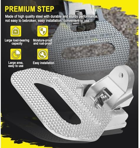 Heavy Duty Folding Truck Step, Folding Foot/Grab Step, Folding Safety Step - Image 4