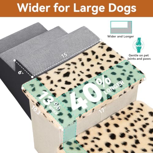 Zerbuger Dog Stairs with Storage - Image 2