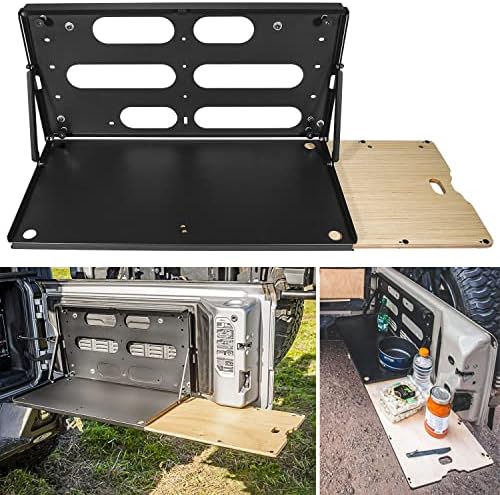 E-cowlboy Drop Down Tailgate Table by E-cowlboy