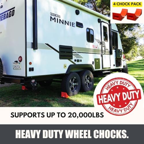 SECURITYMAN 4 Pack Wheel Chocks - Image 2
