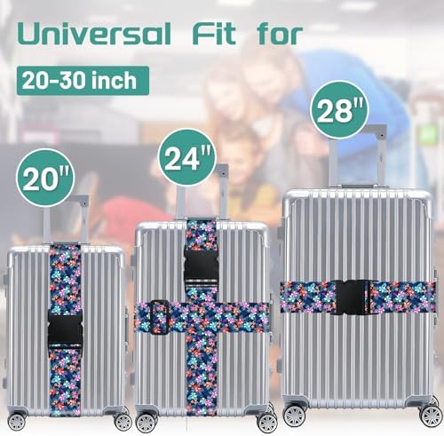 Slohif Luggage Straps for Suitcases Travel Belt Accessories Luggage Connector - Image 3