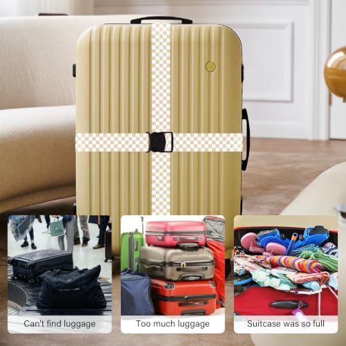 Luggage Straps for Suitcases, Travel Adjustable Belt - Image 6