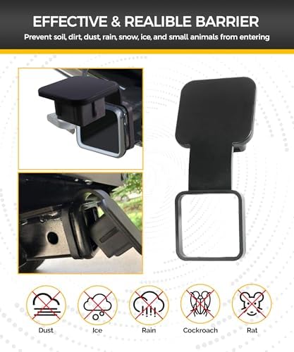 Hitch Cover, Car Accessories Trailer Hitch Covers, Tow Hitch Covers, 2 Inch - Image 4