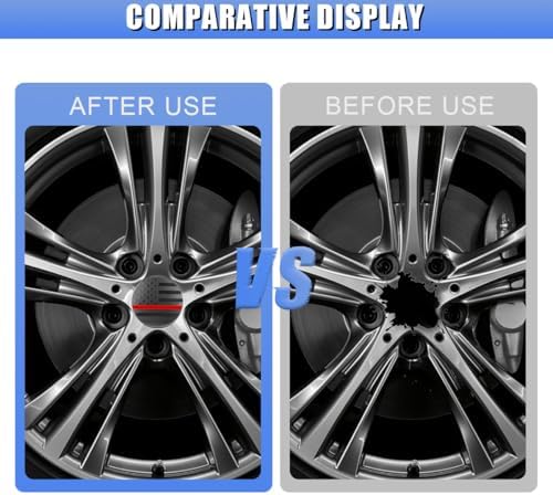 4PCS 56mm American Flag Wheel Hub Center Cap Sticker - Image 5