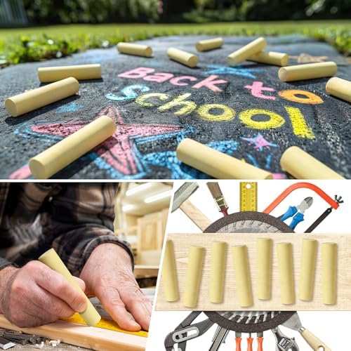 Affrolling 144 Pack Railroad Crayon Chalk Roof Mark Chalk Bulk - Image 6