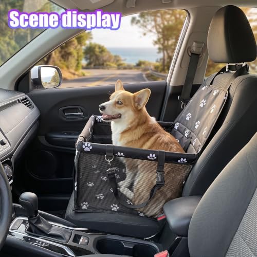Pet Car Seat, Waterproof Oxford Dog Car Booster Seats - Image 6