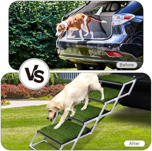DGSL Folding Dog Stairs for Car - Image 6