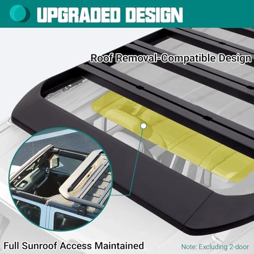 CALLIERT Aluminum Half Roof Rack Cargo Basket - Image 6