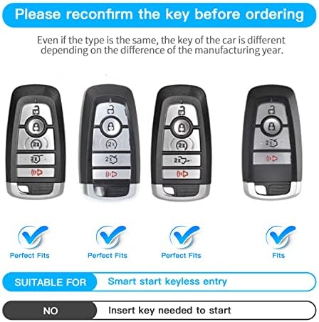 MILD EAST for Ford Key Fob Cover 5 Button - Image 2