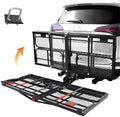 Folding Hitch Mount Cargo Carrier by Carivia