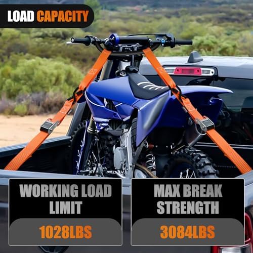 Nilight Motorcycle Tie Down Straps 1.5”×8’ - Image 7