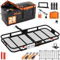 Mockins 500 Lb Capacity Steel Trailer Hitch Cargo Carrier by Mockins