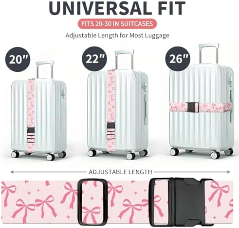 Luggage Strap for Suitcases Adjustable Travel Belt - Image 5
