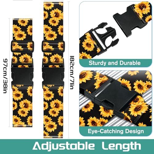 Slohif Luggage Straps for Suitcases Travel Belt Accessories Luggage Connector - Image 2