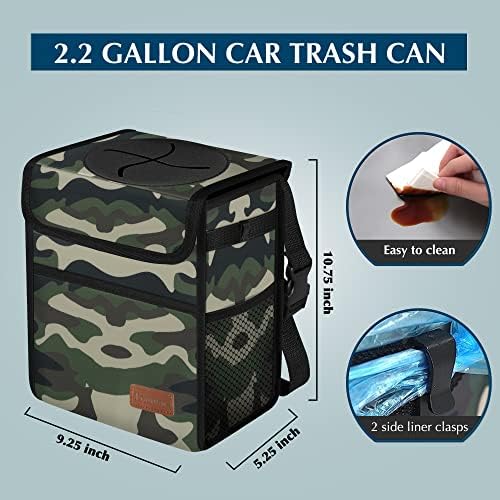 Car Trash Can Leak Proof Car Trash Bag Waterproof Car Garbage Can - Image 2