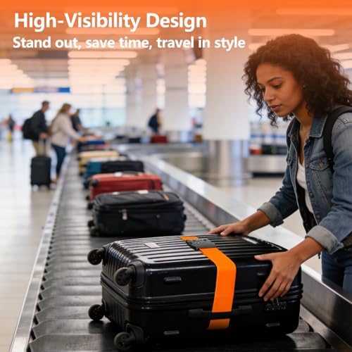 BILIONE Luggage Straps for Suitcases TSA Approved, Travel Belt - Image 6