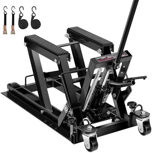 VIVOHOME 1500 LBS Hydraulic Motorcycle Lift Jack by VIVOHOME