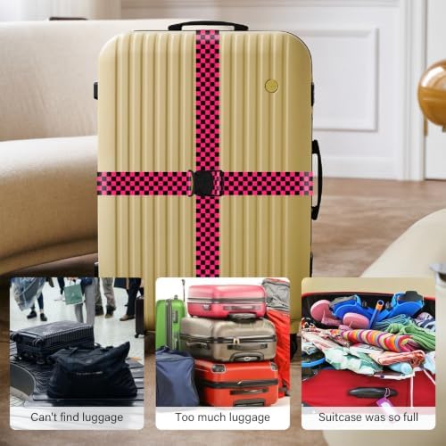 Luggage Straps for Suitcases, Travel Adjustable Belt - Image 6