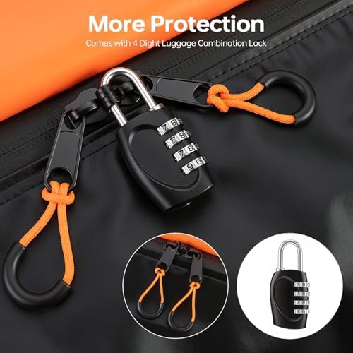 Forluck Waterproof Hitch Mount Cargo Carrier Bag, 20 Cubic Feet Soft Shell - Image 5