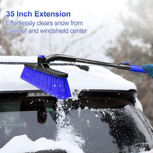 SEAAES 35 Inch Ice Scraper and Snow Brush - Image 4