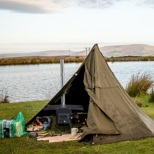 Camping Wood Stove, Portable Tent Wood Burning Stove - Image 2