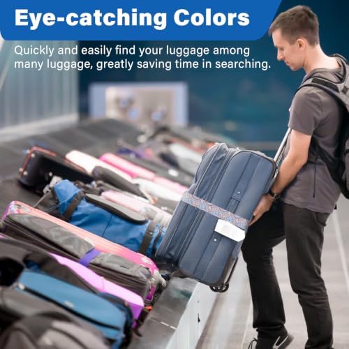 Luggage Straps for Suitcases, Travel Adjustable Belt - Image 5