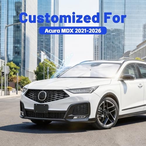Windshield Sun Shade Umbrella for Acura MDX 2021-2026, 1:1 Fit Sunshade - Image 2