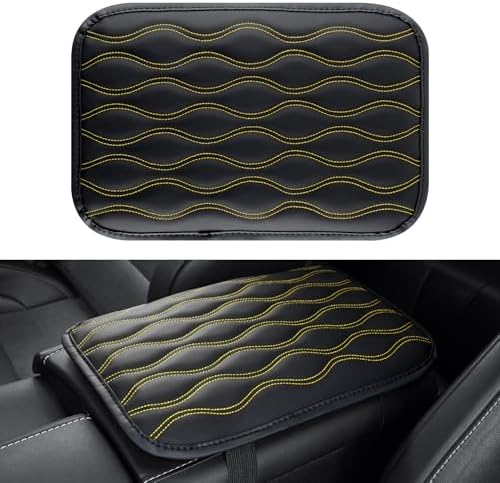 Amiss Auto Center Console Pad, Universal Waterproof Armrest Seat Box Cover by Amiss