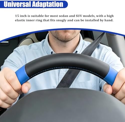 Car Steering Wheel Cover, 14.5-15" - Image 6