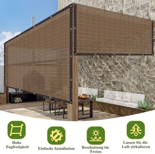 80% Sunblock Shade Cloth Net Resistant -18x36Ft Garden Shade Mesh - Image 7