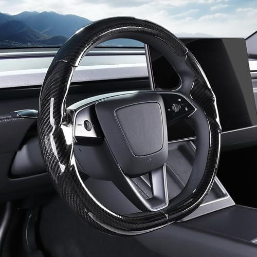 Steering Wheel Cover for Tesla Model Y 2025- Present/Model 3 Highland - Image 2