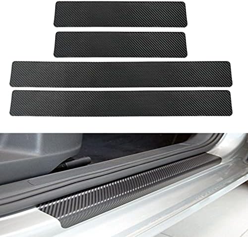 Door Sill Plate Protectors for Car by GZRUICA