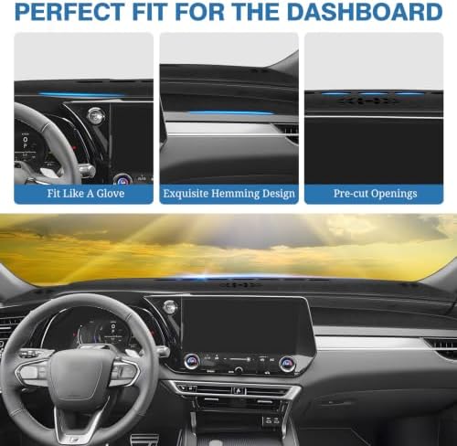 FIILINES Dash Cover for 2023 2024 2025 Lexus RX RX350 RX350h RX500h, Dashboard - Image 4