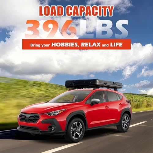 Roof Rack Cross Bars for 2024-2026 Subaru Crosstrek 396lbs Lockable Roof Rails - Image 5