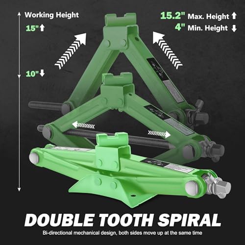PM PERFORMOTOR 1.5 Ton Scissor Lift Jack - Image 4