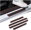 4PCS Car Door Sill Plate Protectors, Auto Door Entry Guards Sill Scuff Cover by Unknown
